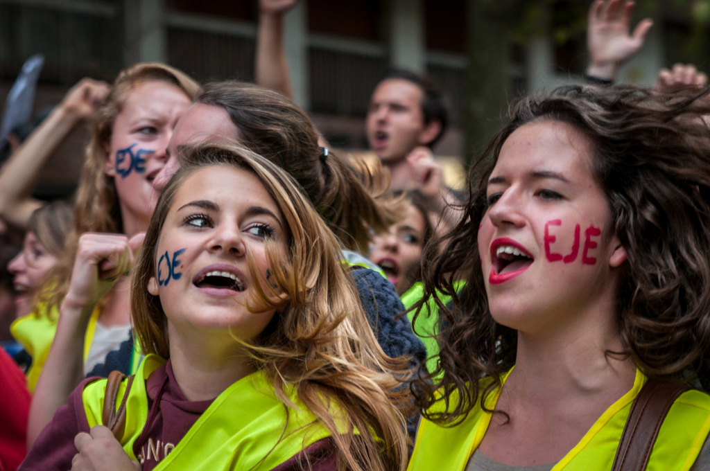 Etudiants en colère