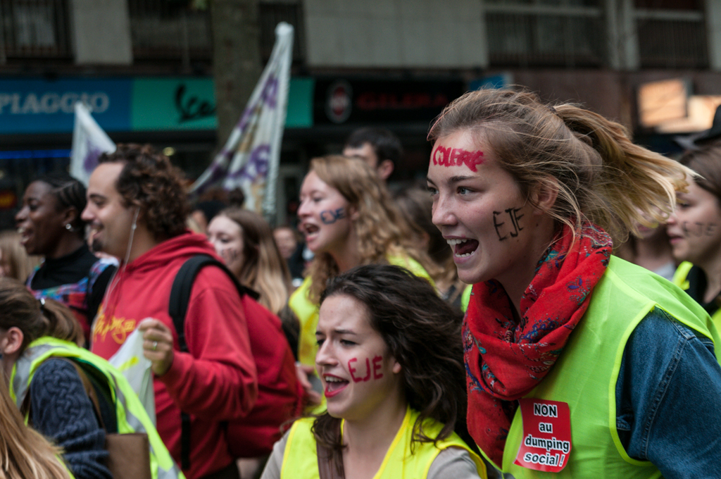 Etudiants en colère