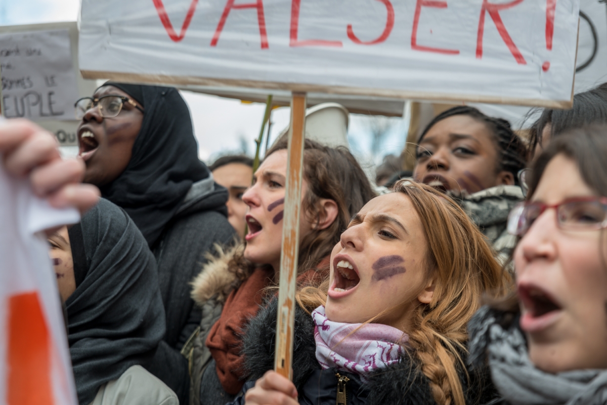 jeunes dans la rue