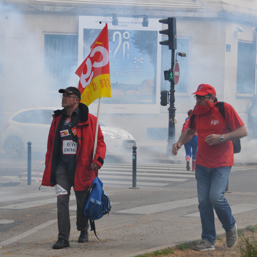 CGT et lacrymos