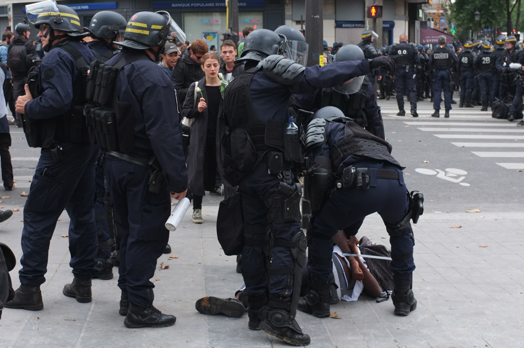 Manifestant arrÃªtÃ©