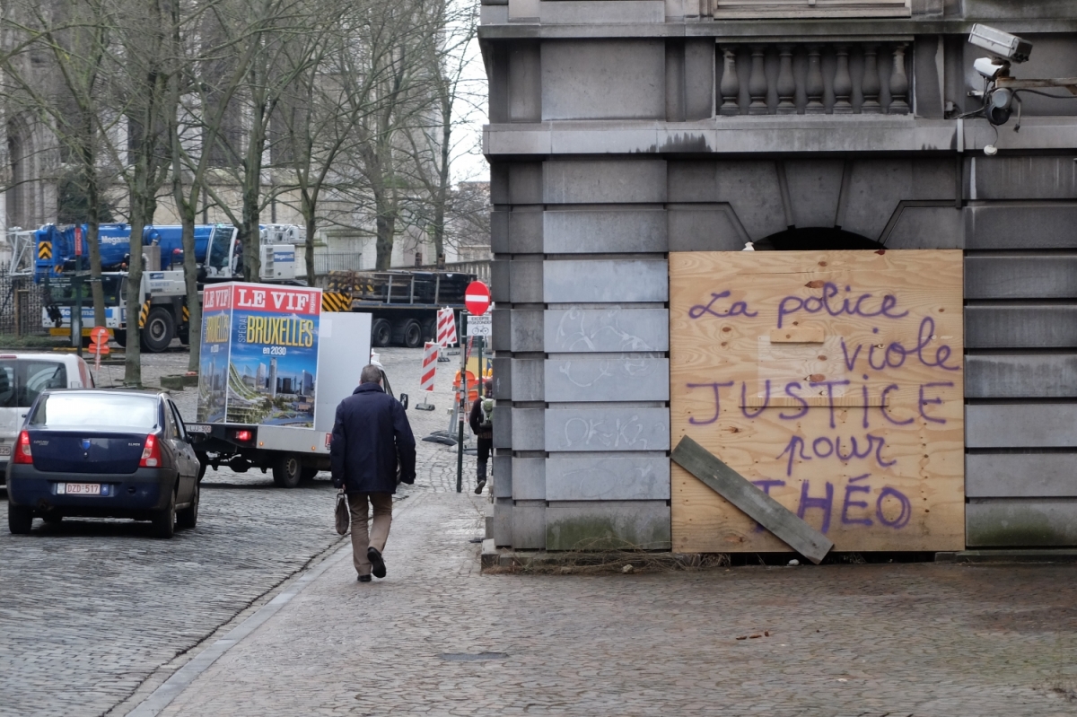 Théo à Bruxelles