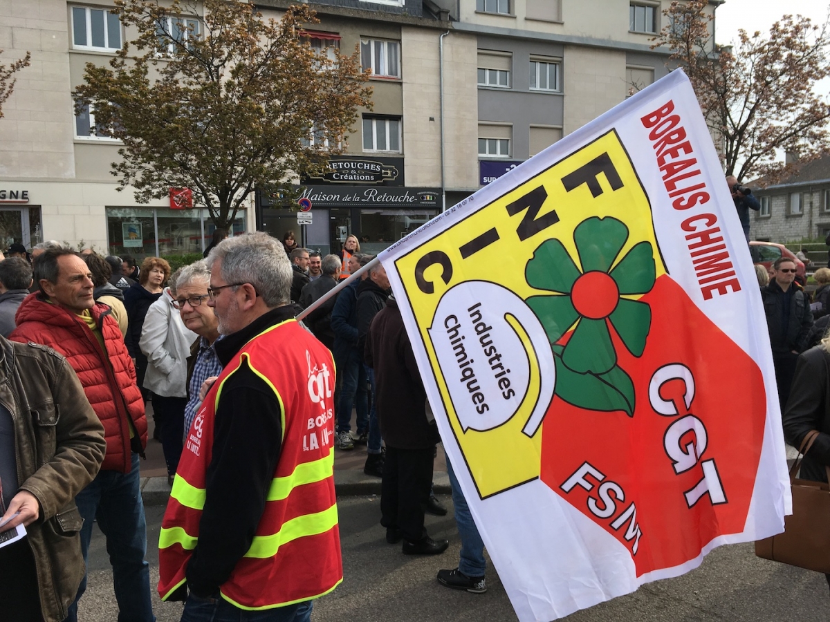 Rouen cheminots 14 avril 2018