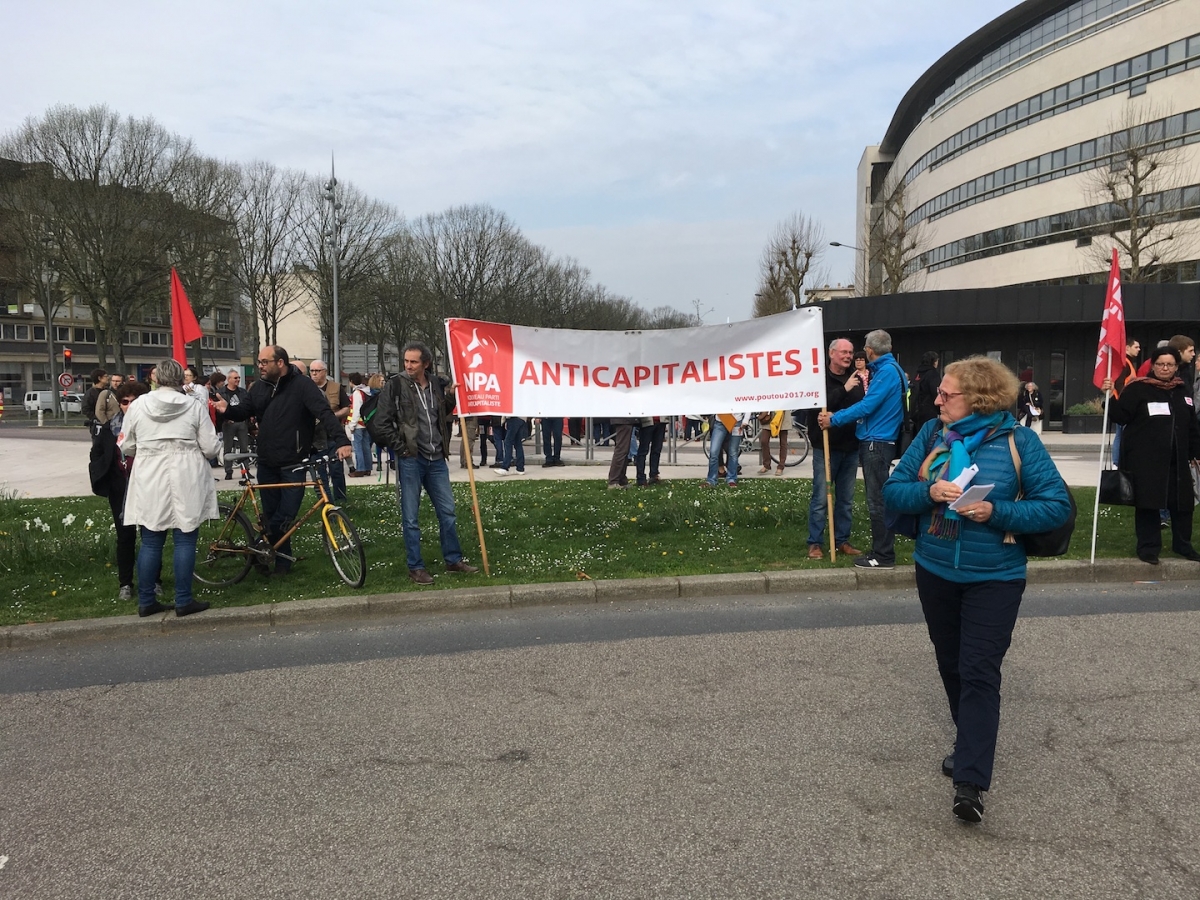 Rouen cheminots 14 avril 2018