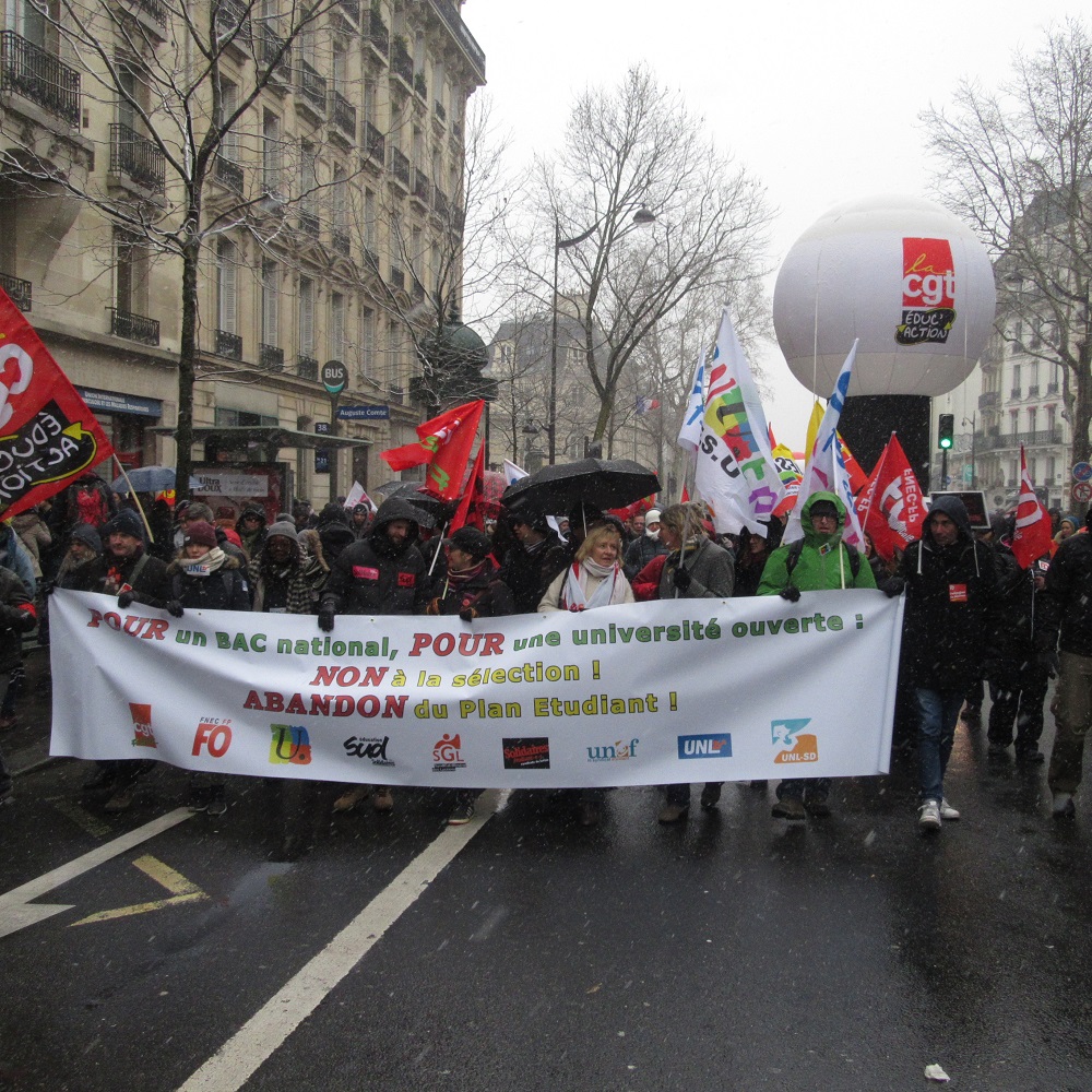 Manif à Paris