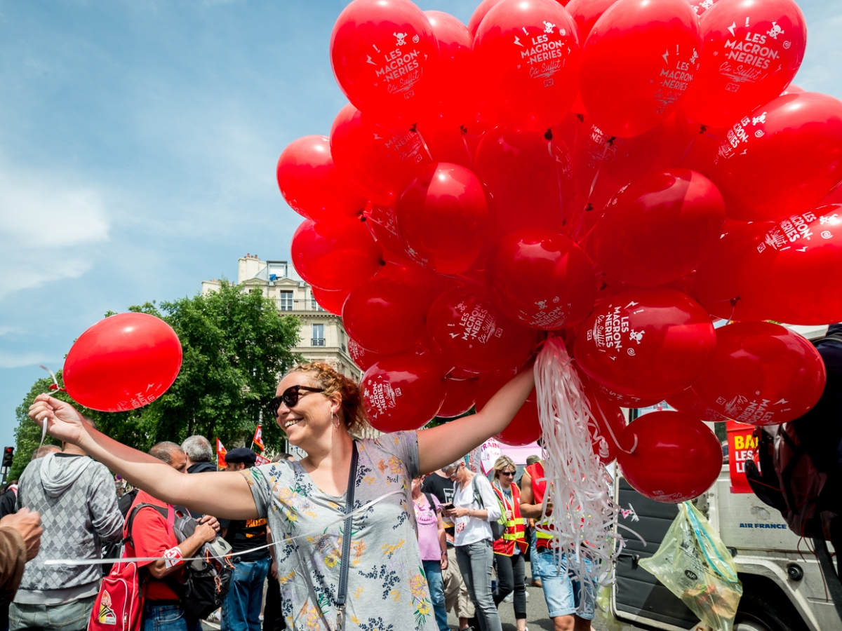 Ballons rouges