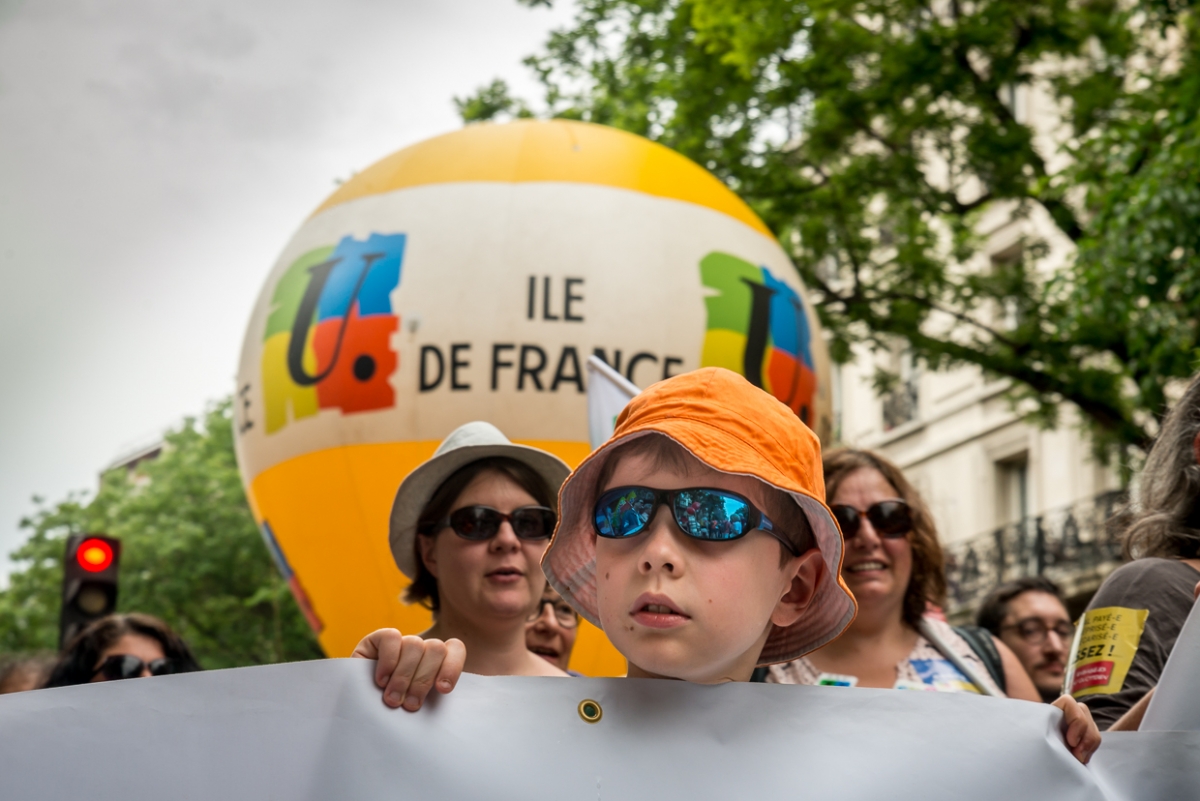 Jeune manifestant