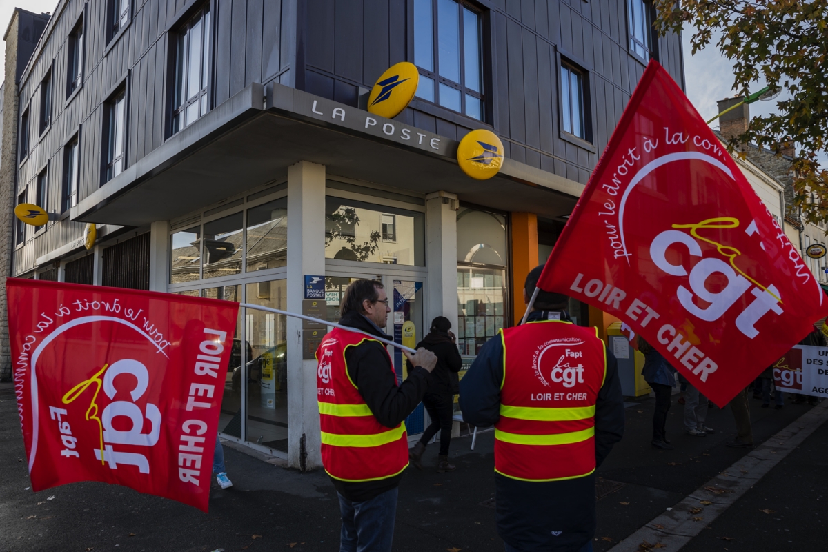 Manif des postiers