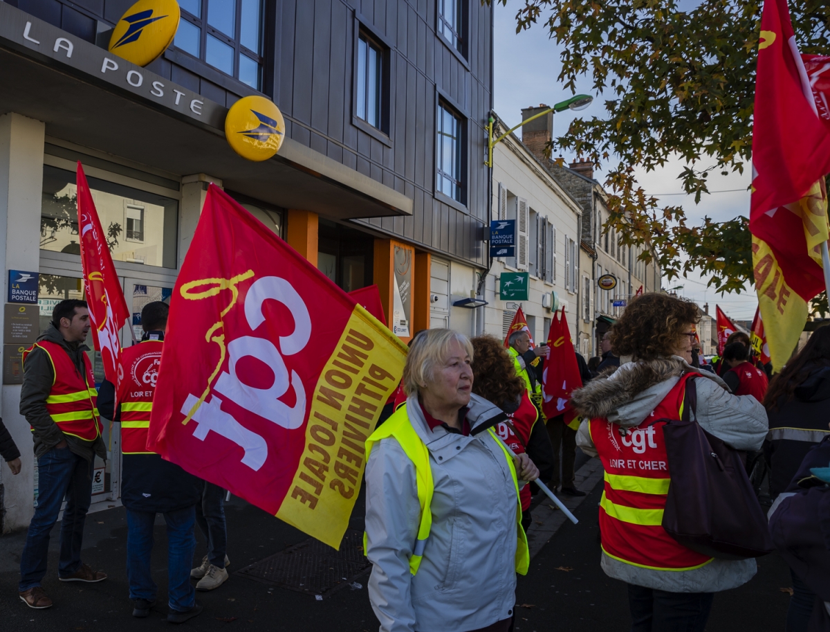 Manif des postiers