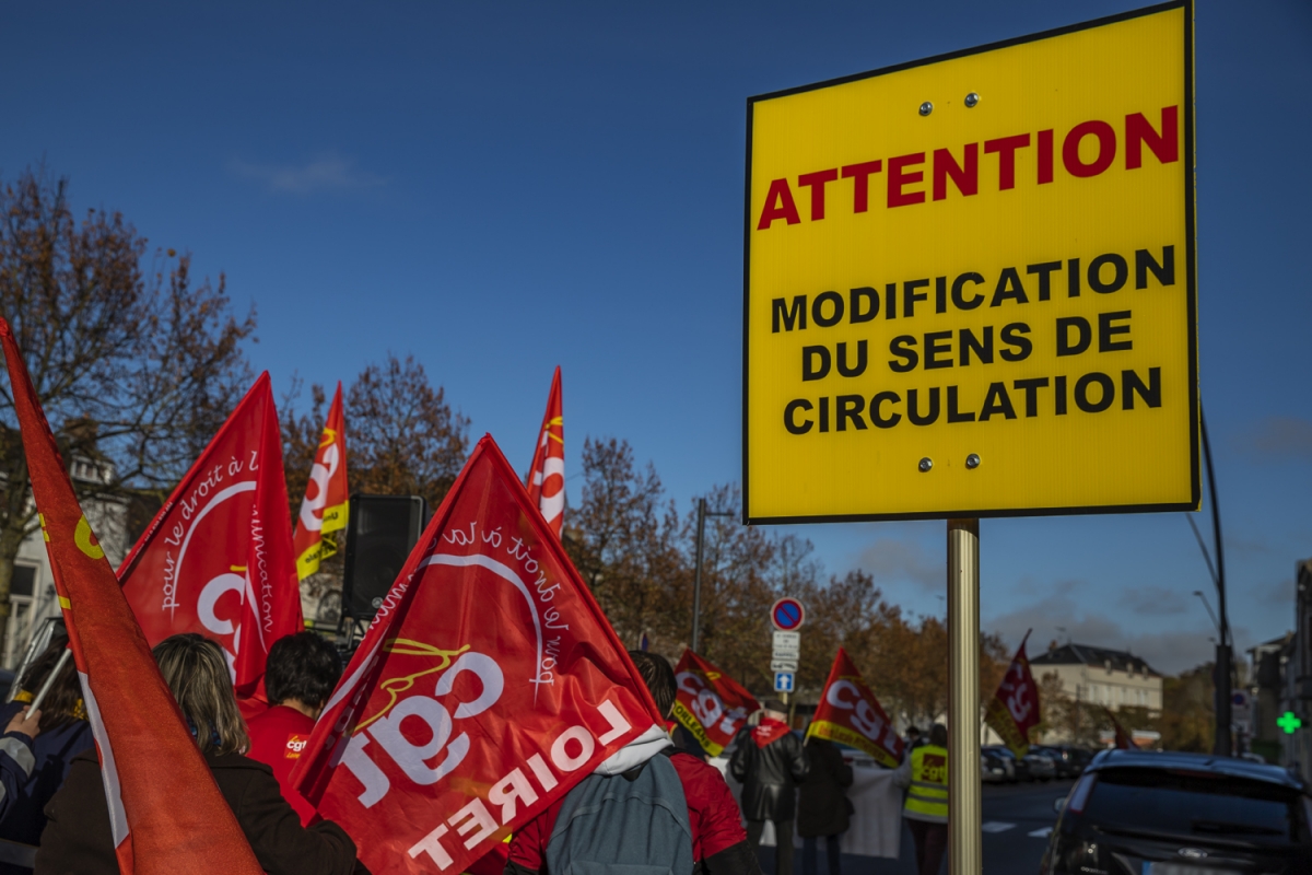 Manif des postiers