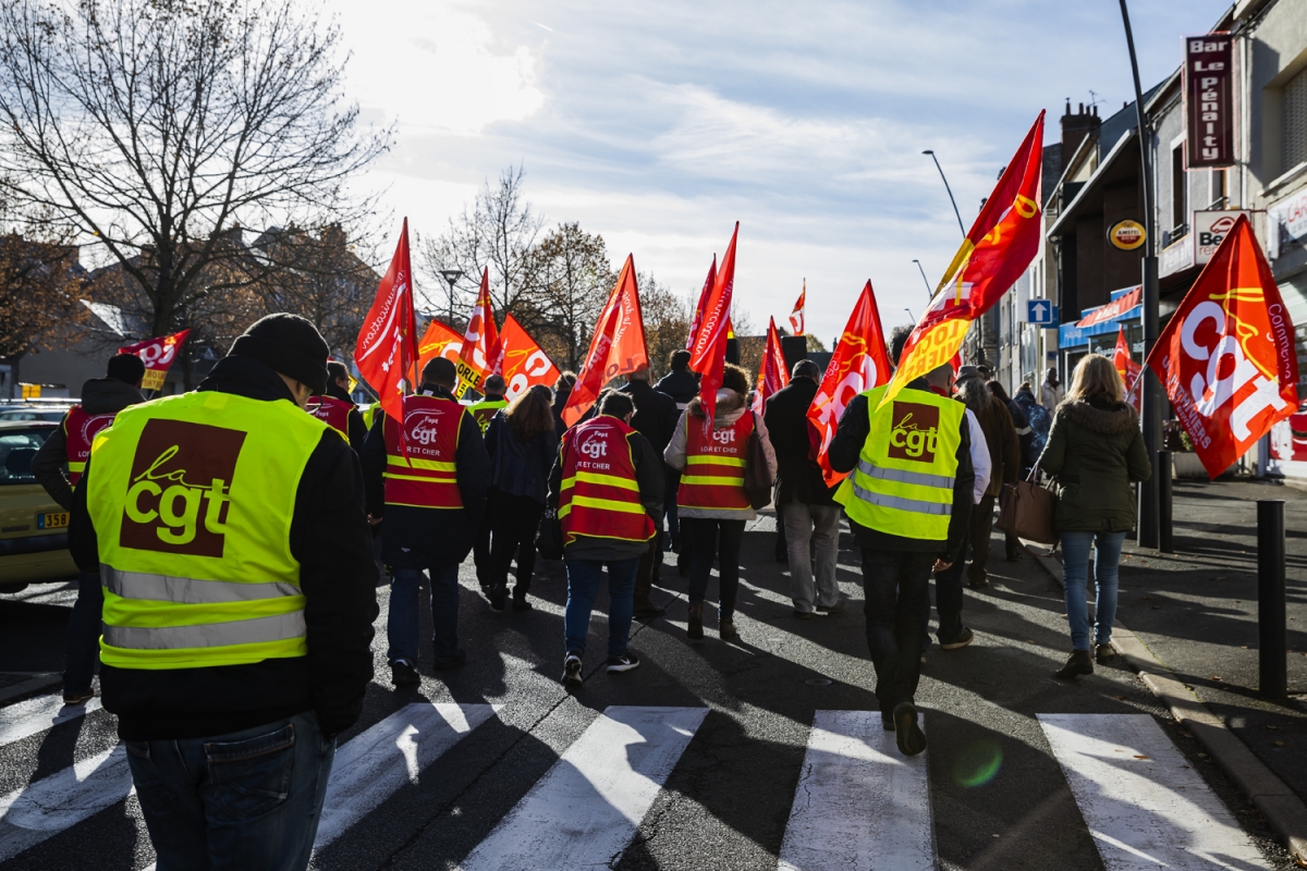 Manif des postiers