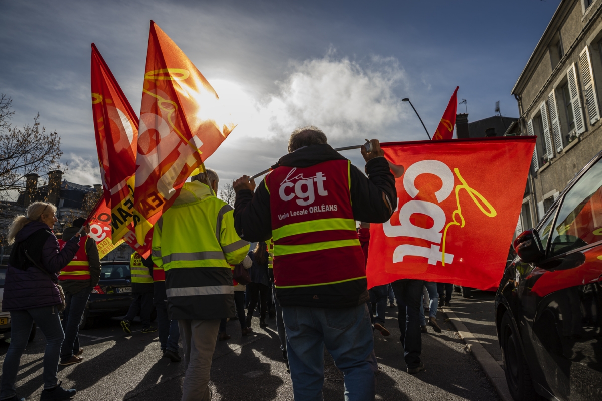 Manif des postiers