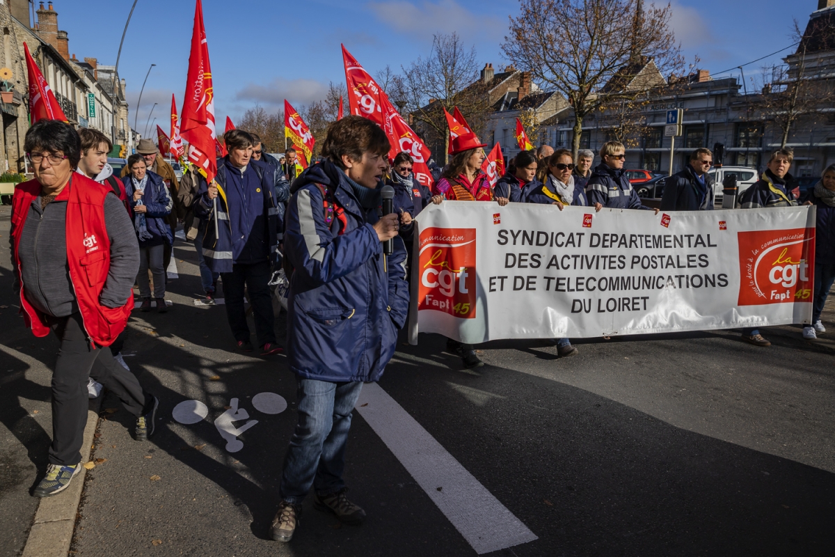 Manif des postiers