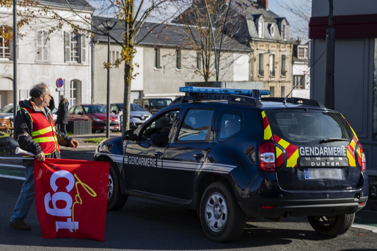 Manif des postiers