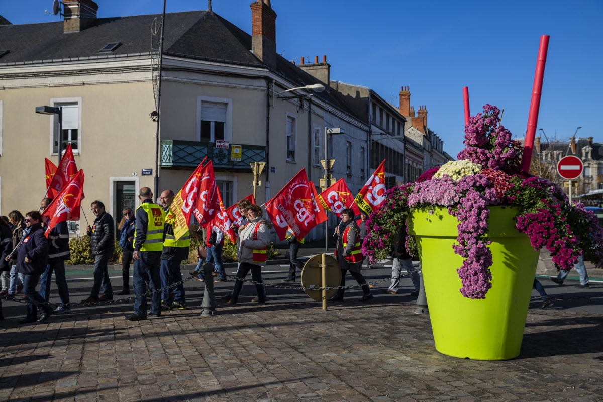 Manif des postiers