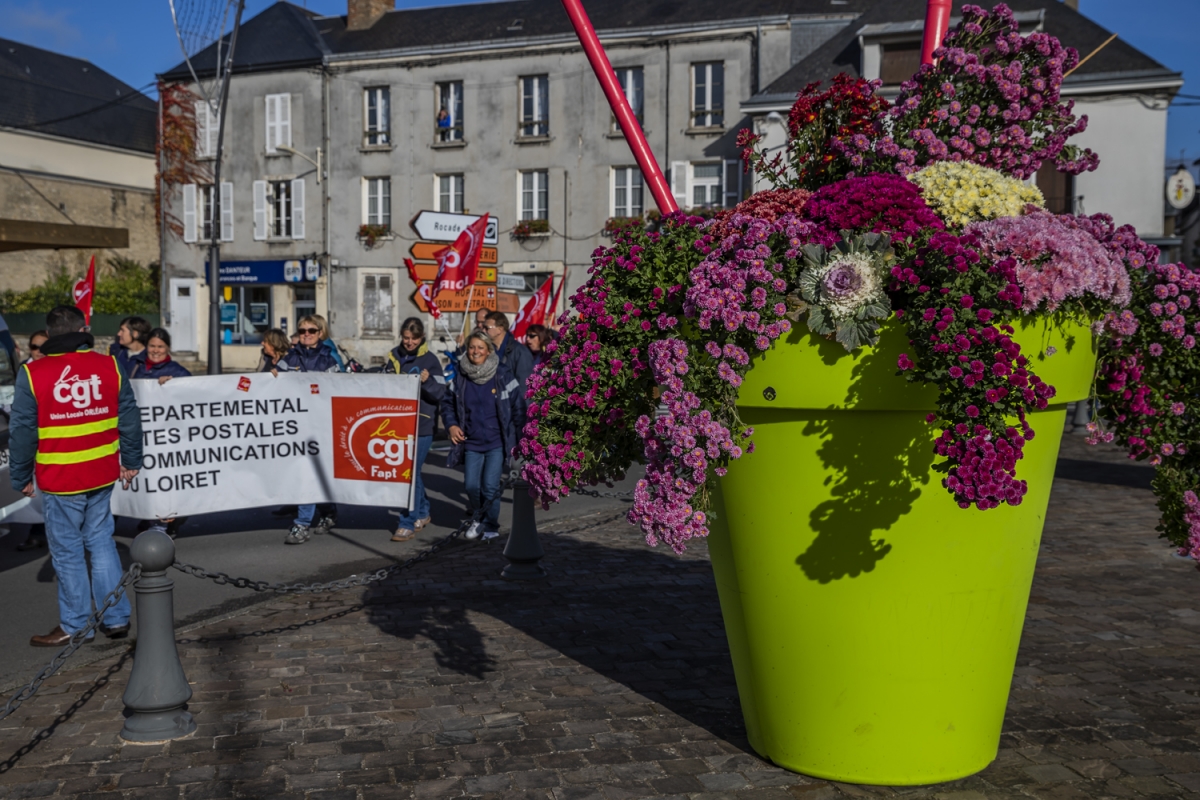 Manif des postiers