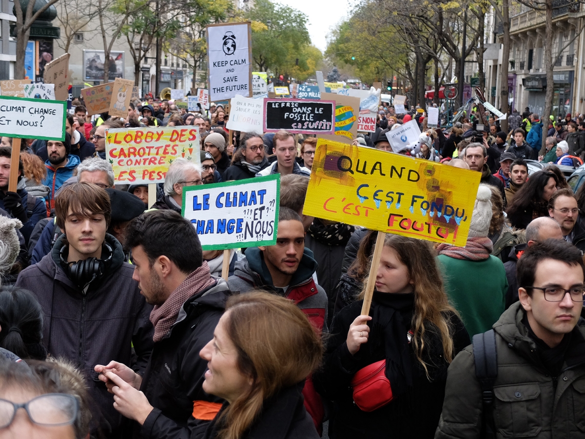 manif climat