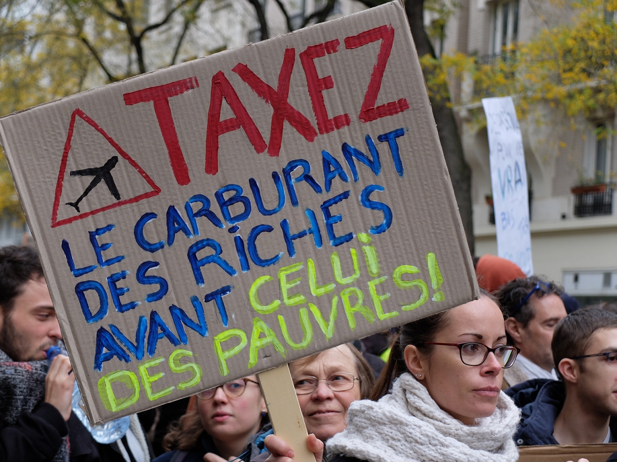 Taxez les carburants des riches