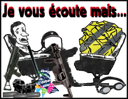 je vous écoute mais...