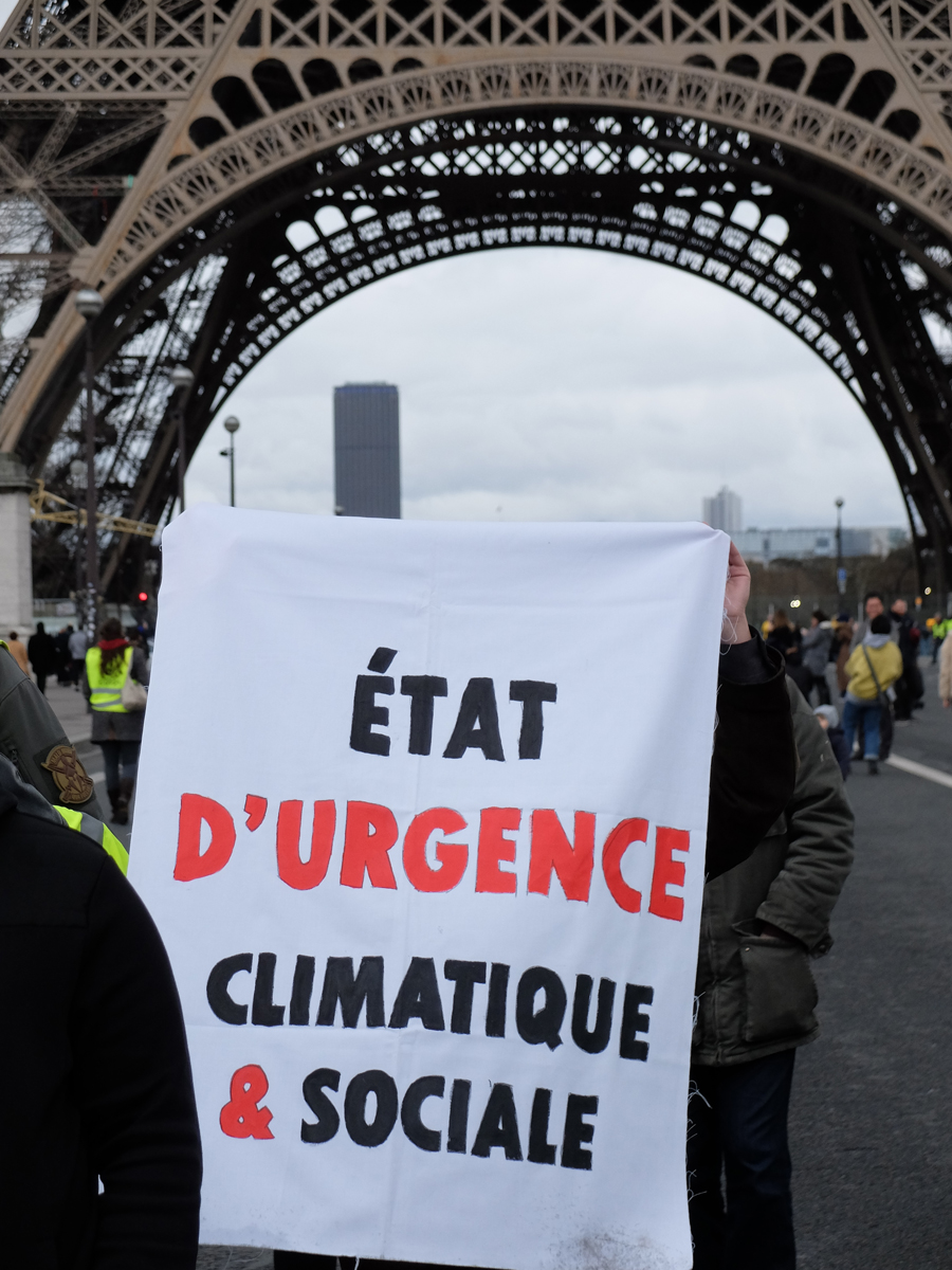 etat d'urgence climatique et social