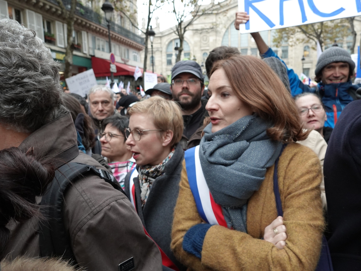 Elsa Faucillon et Clémentine Autain