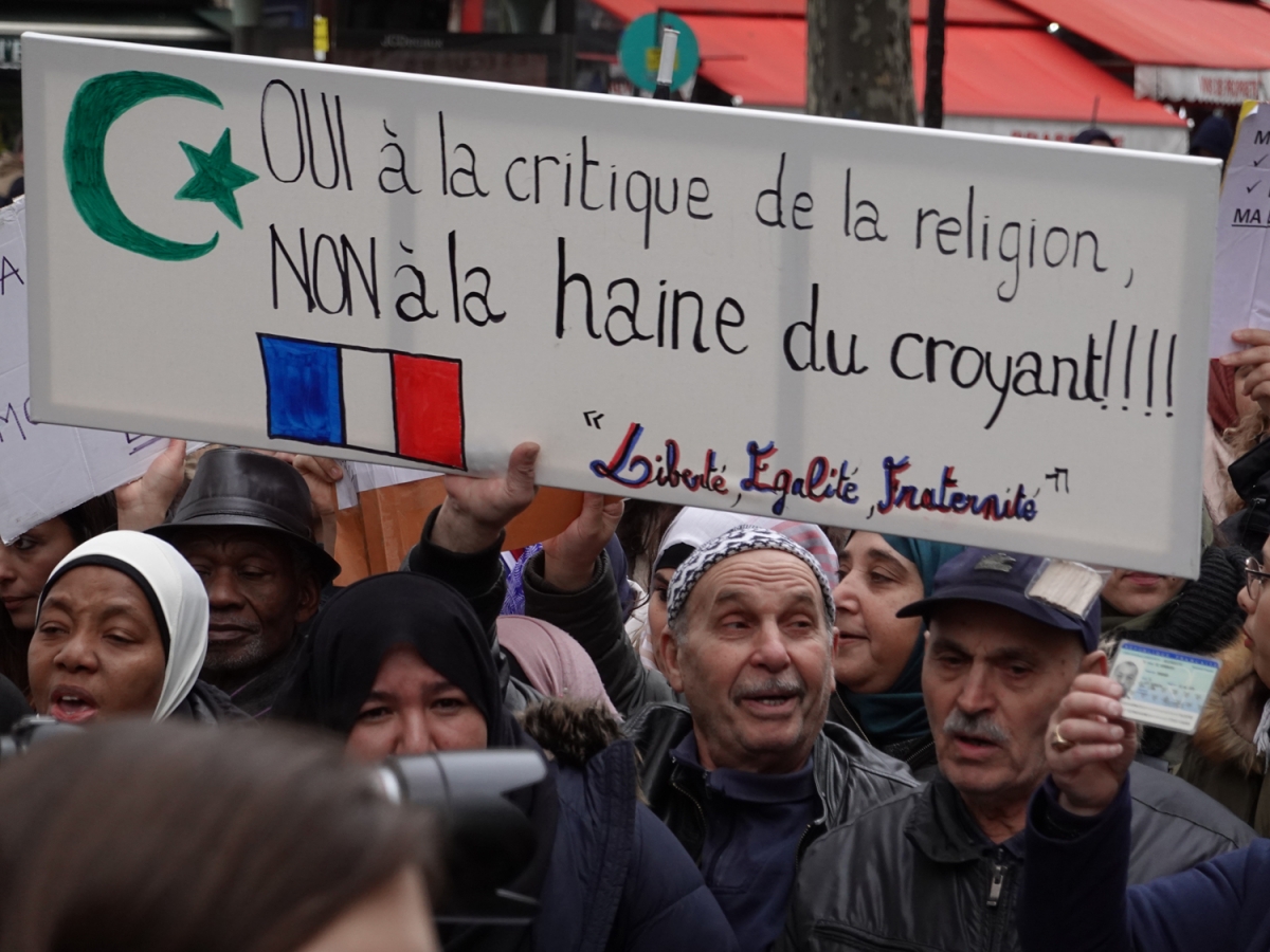 pas à la haine du croyant