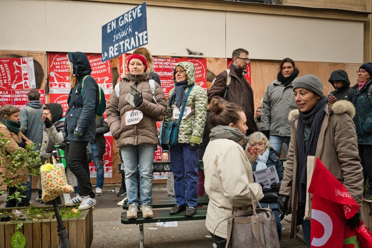 En grève…