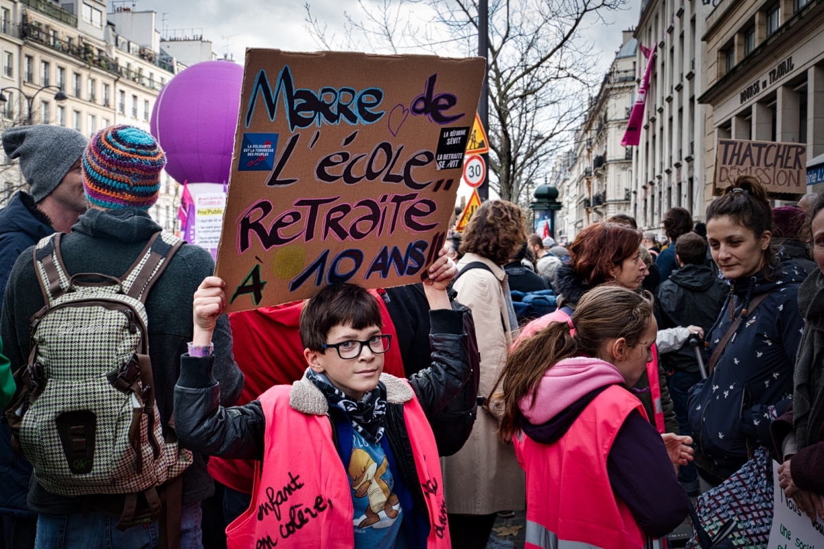 Enfant en colère