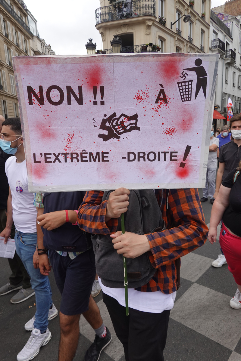 Non à l'extrême droite