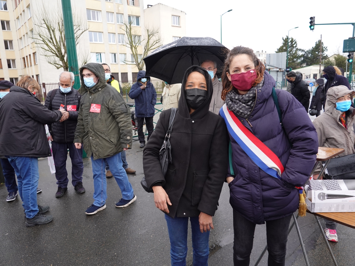 Elsa Faucillon, Nadia Mouaddine