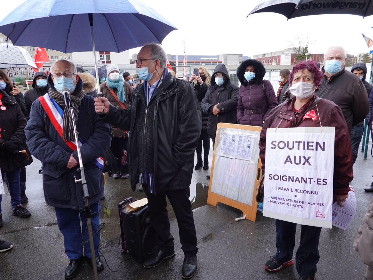 intervention du maire de Colombes