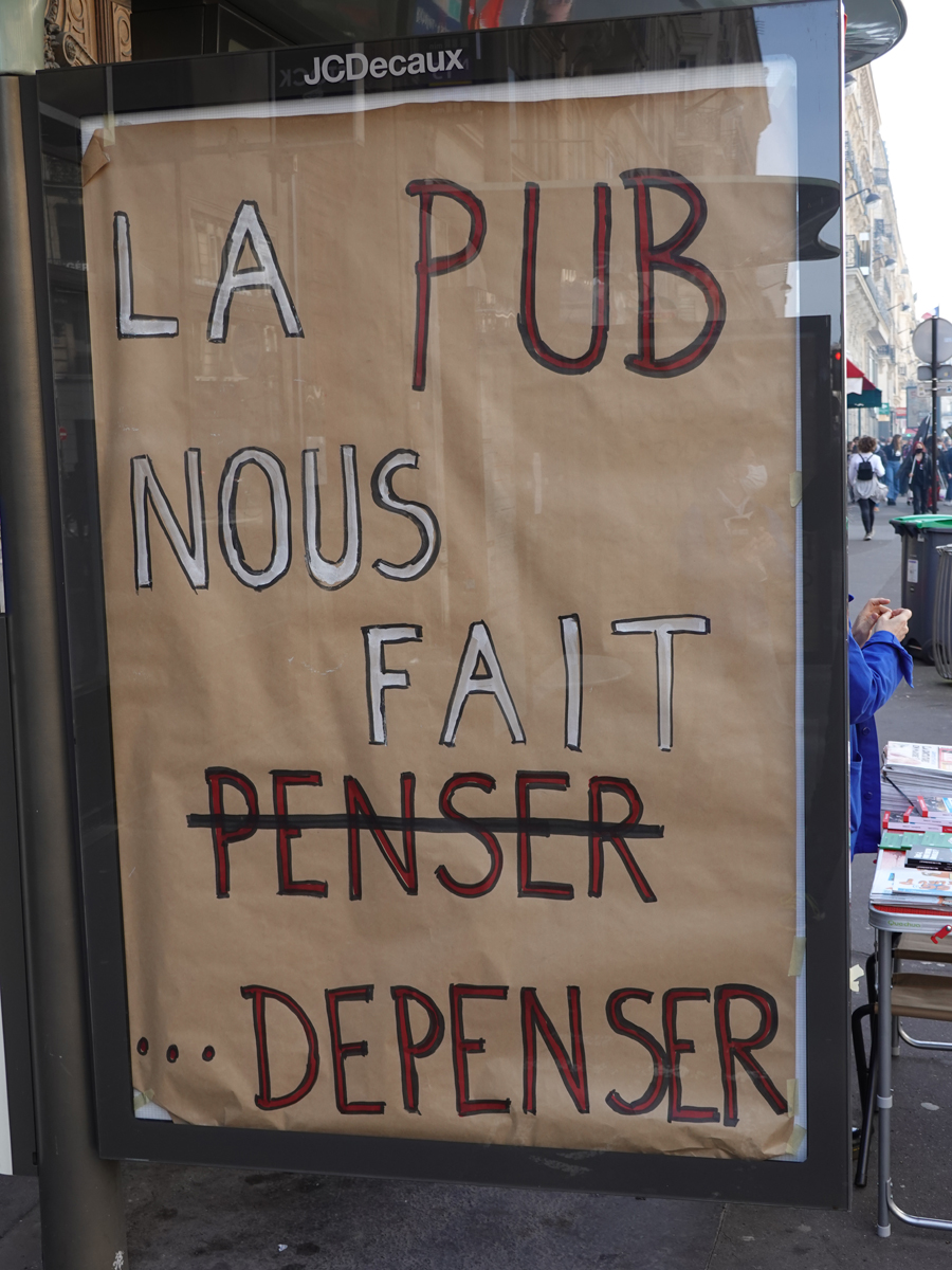 La pub fait dépenser