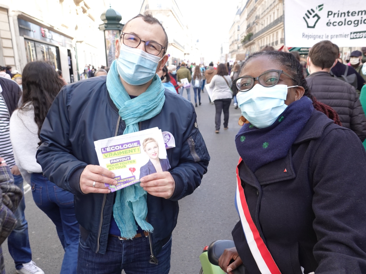 Aissa Terchi et Danièle Obono