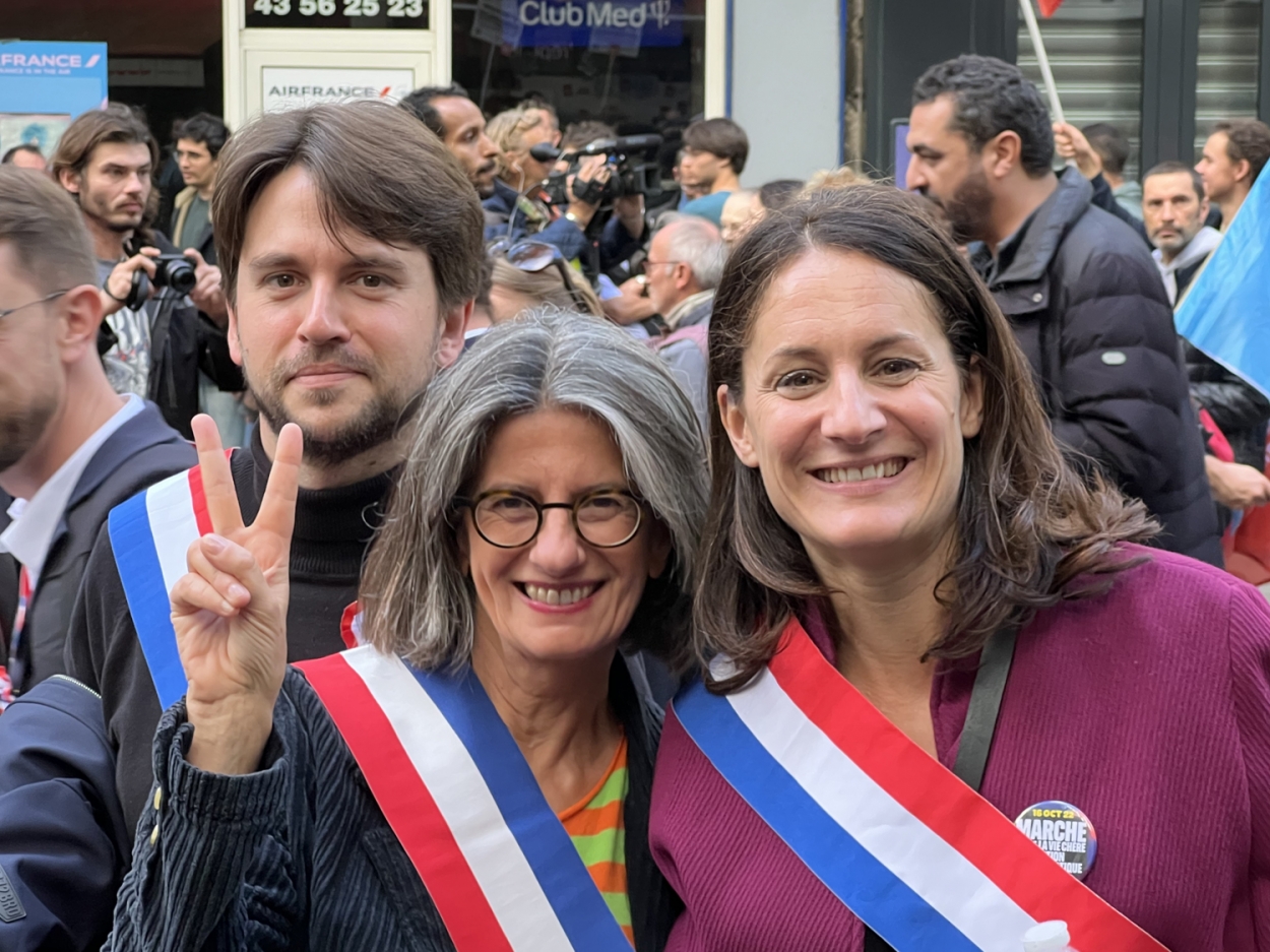 Jacqueline Belhomme, Elsa Faucillon, Aurélien Saintoul