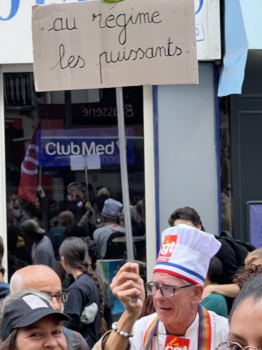 AU régime, les puissants