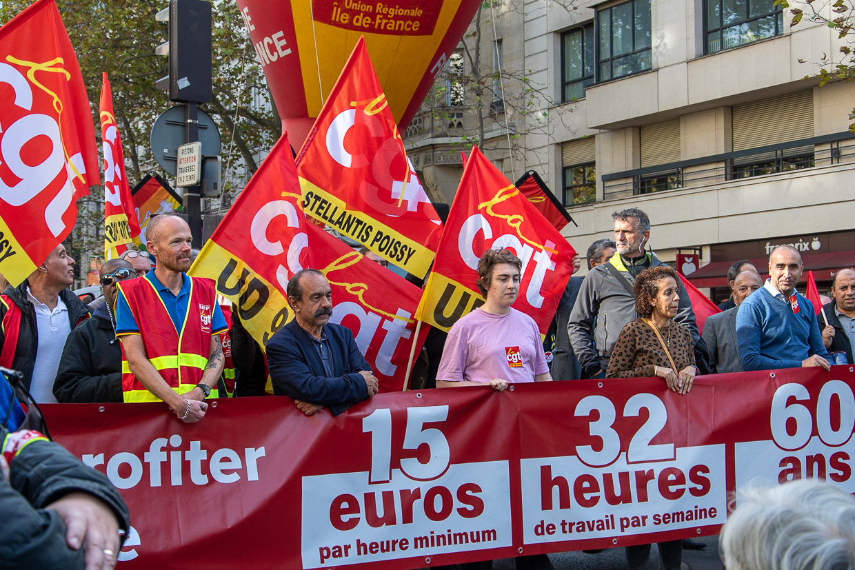 Tête dec manif