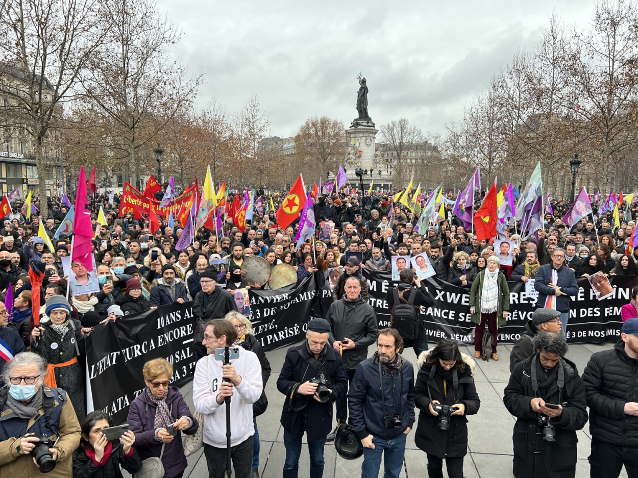 Rassemblement en hommage