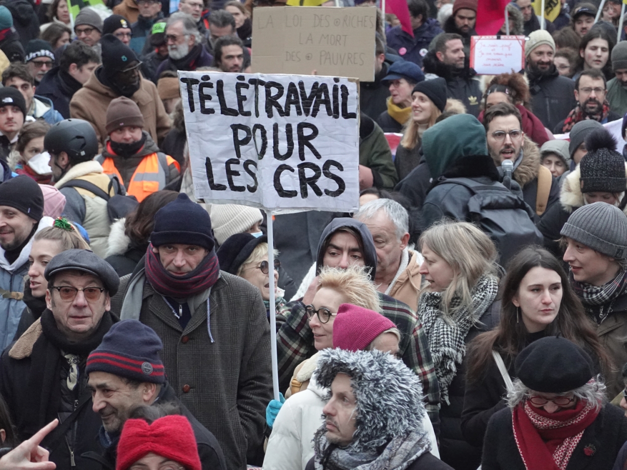 Télétravail pour les CRS