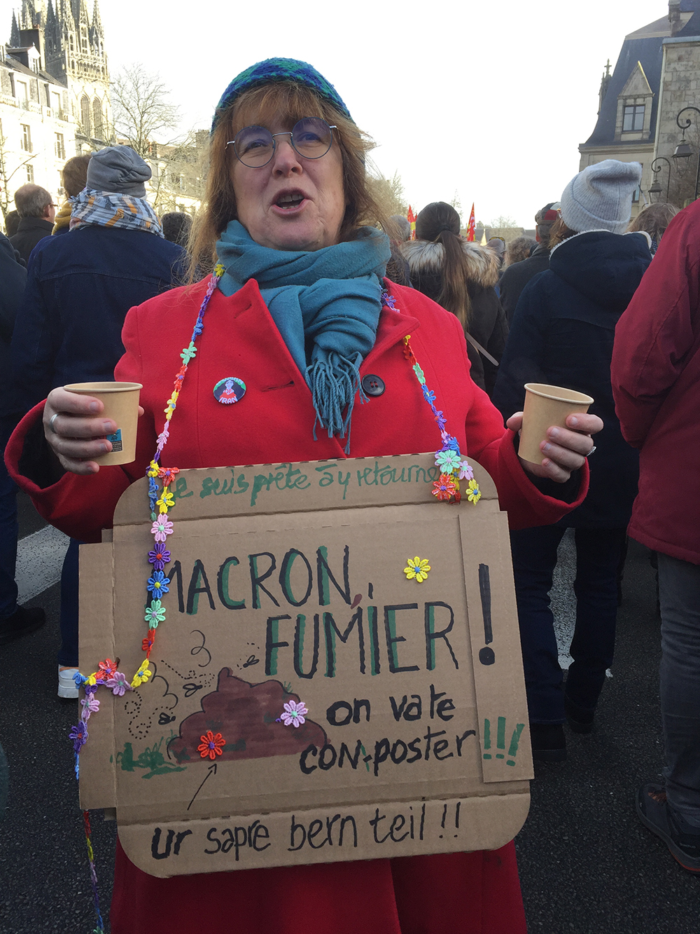01 - Concarneau Manif du 3 Février 2023