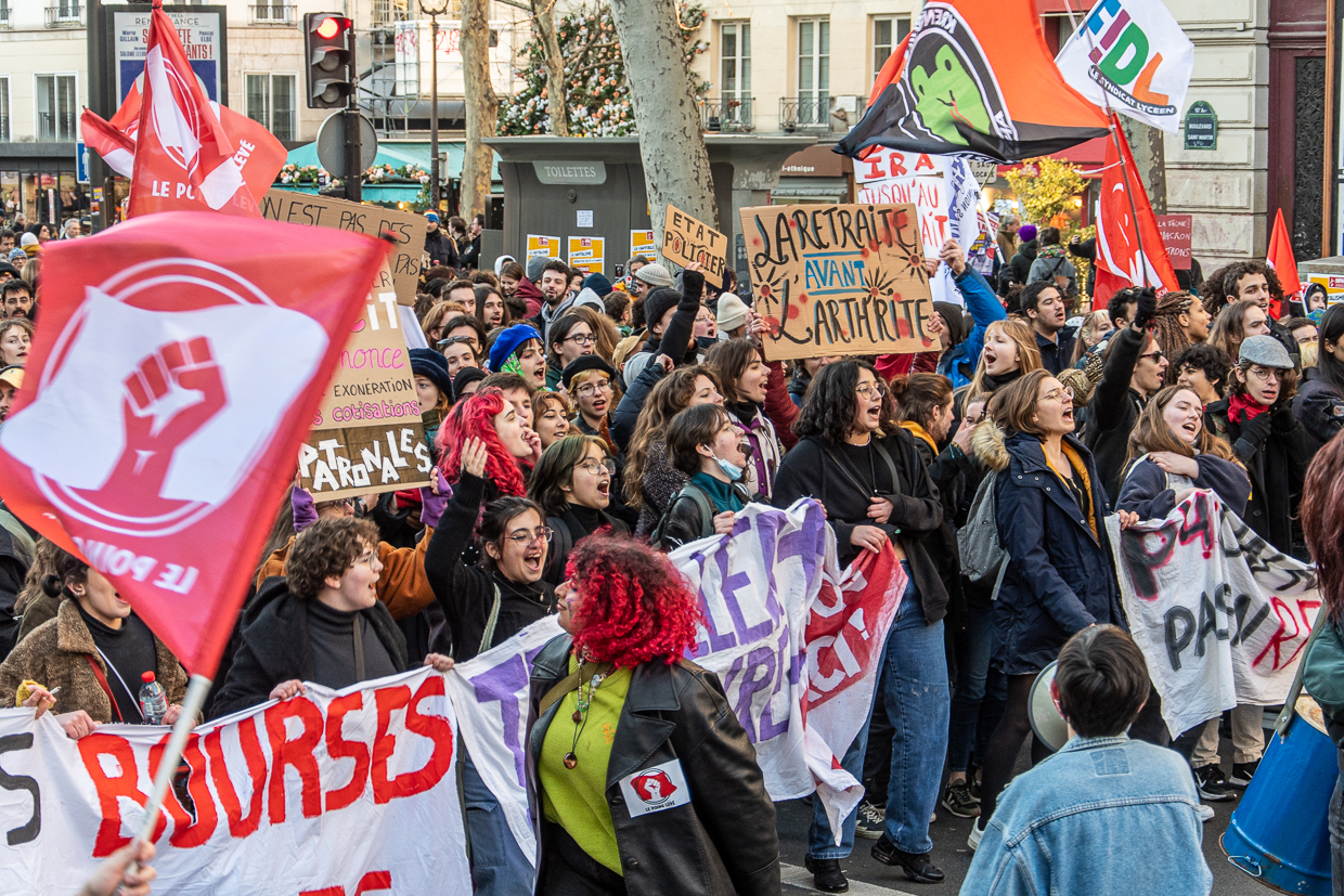 étuduiants et lycéens