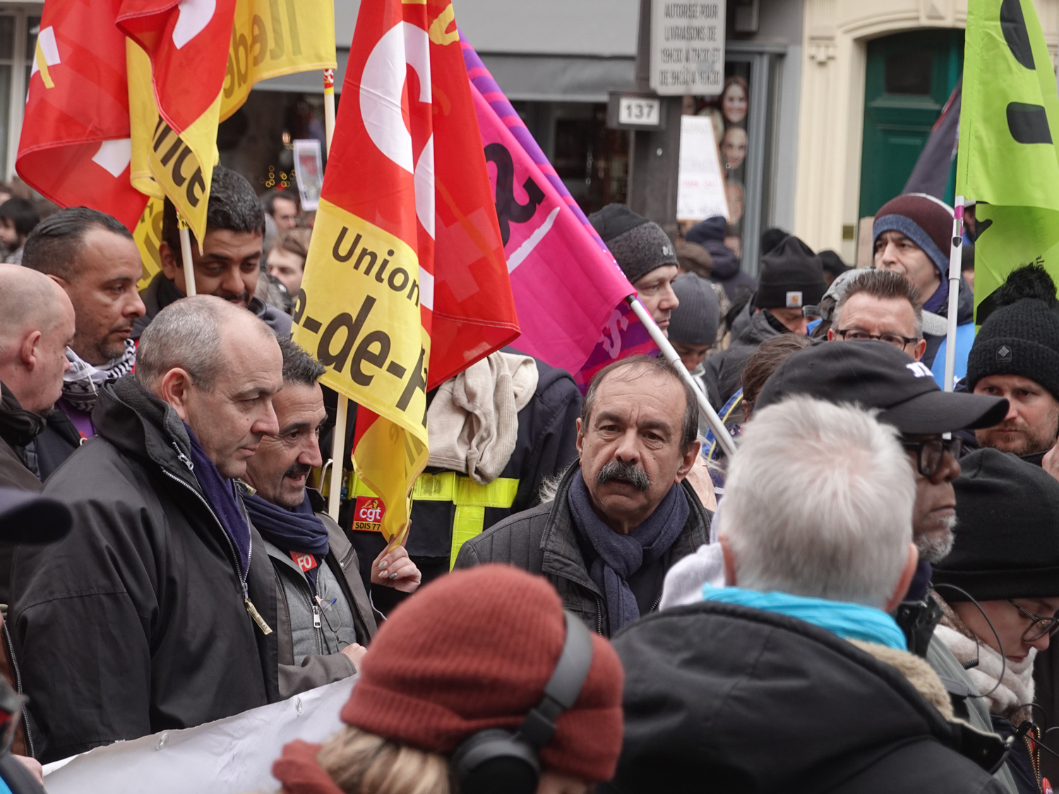 Philippe Martinez et Laurent Berger