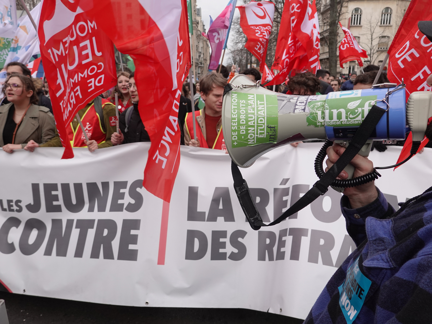 jeunes pour les retraites