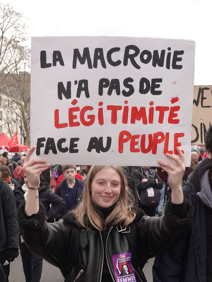 La macronie n'est pas légitime