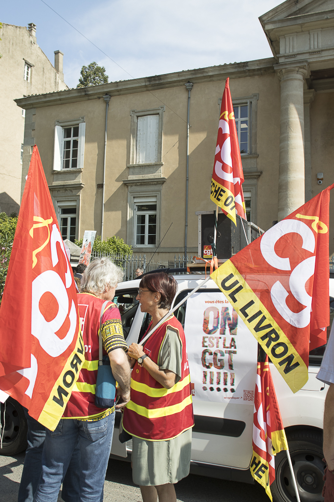 Début de manifestation