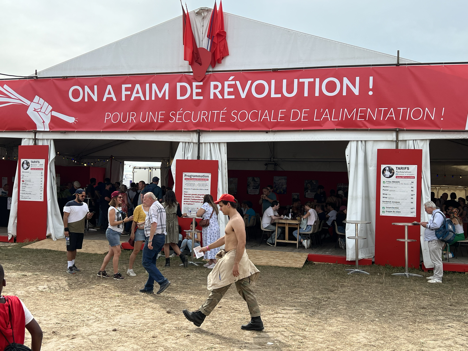 faim de révolution