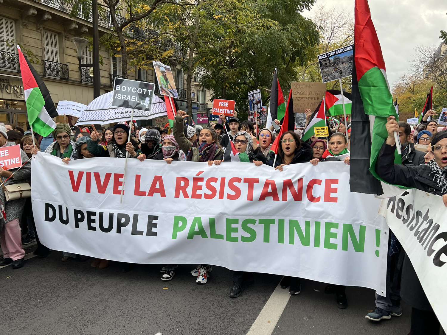 vive la résistance palestinienne