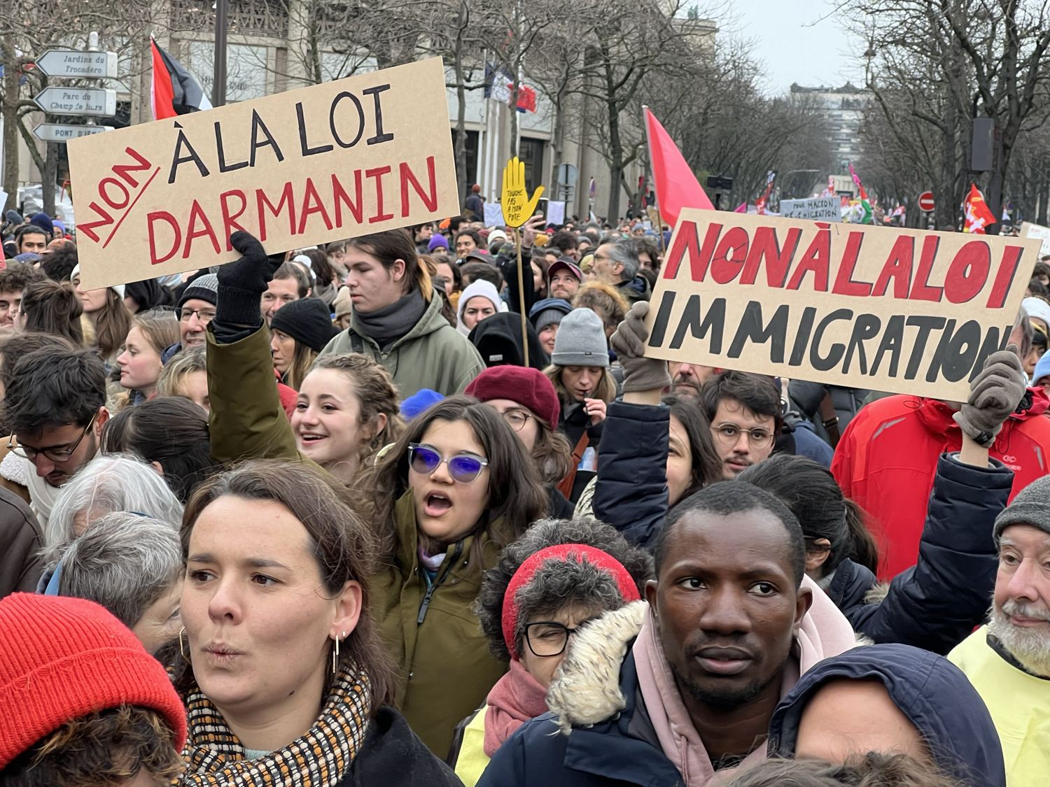 Non à la loi darmanin