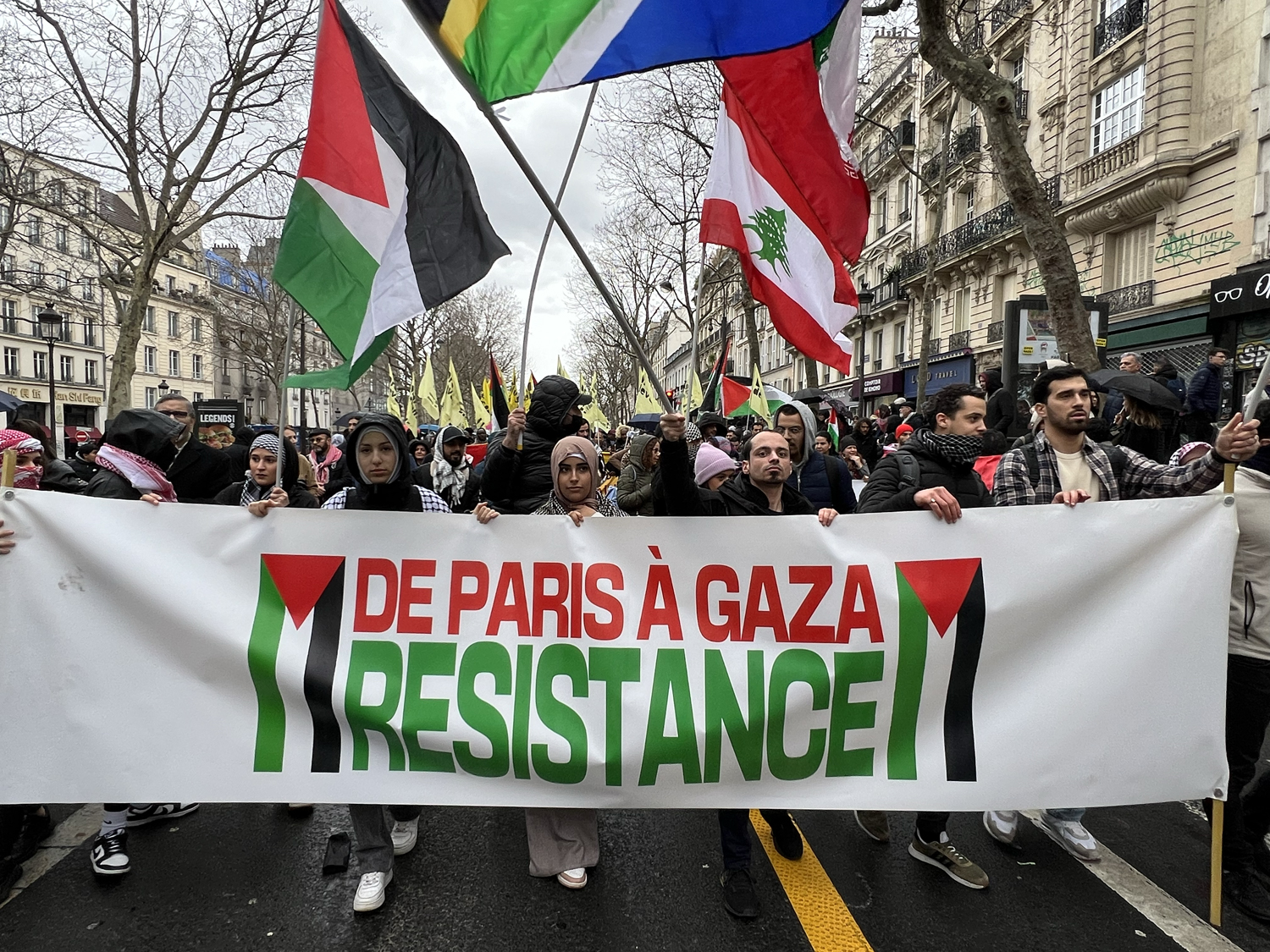 de Paris à Gaza, résistance