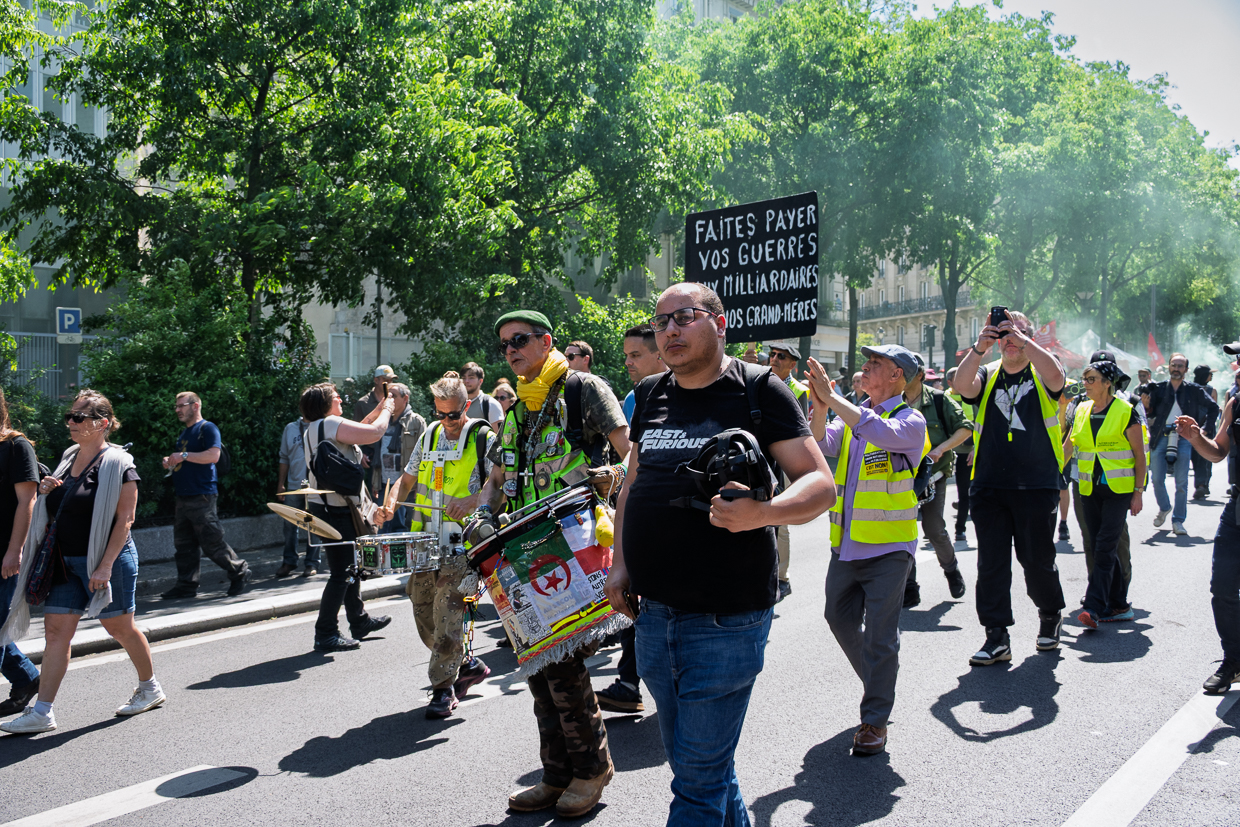 Tambour gilets jaunes