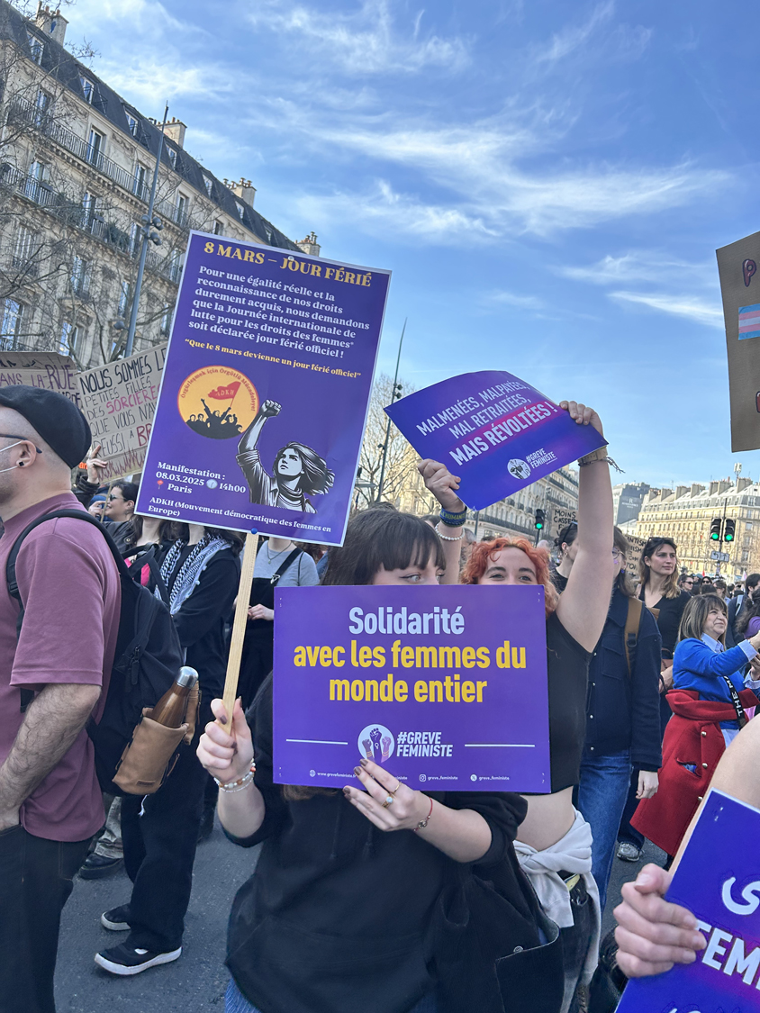 Avec les femmes du monde entier